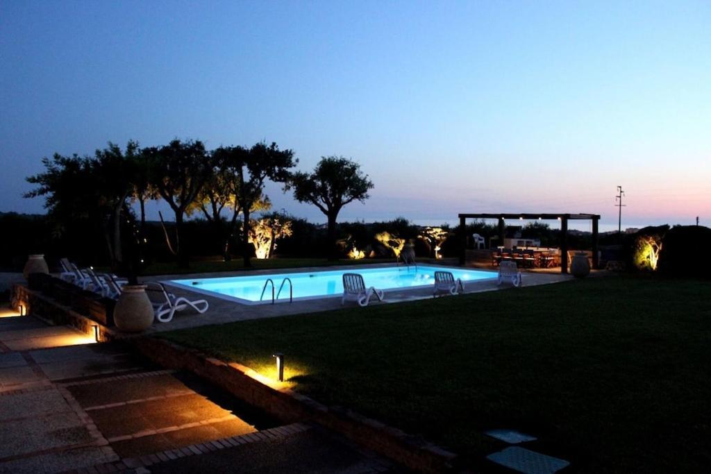 Clicksardegna Villa Emanuel Ad Alghero Con Vista Mare Spettacolare, Piscina Indipendente Per 8 Persone Exterior foto