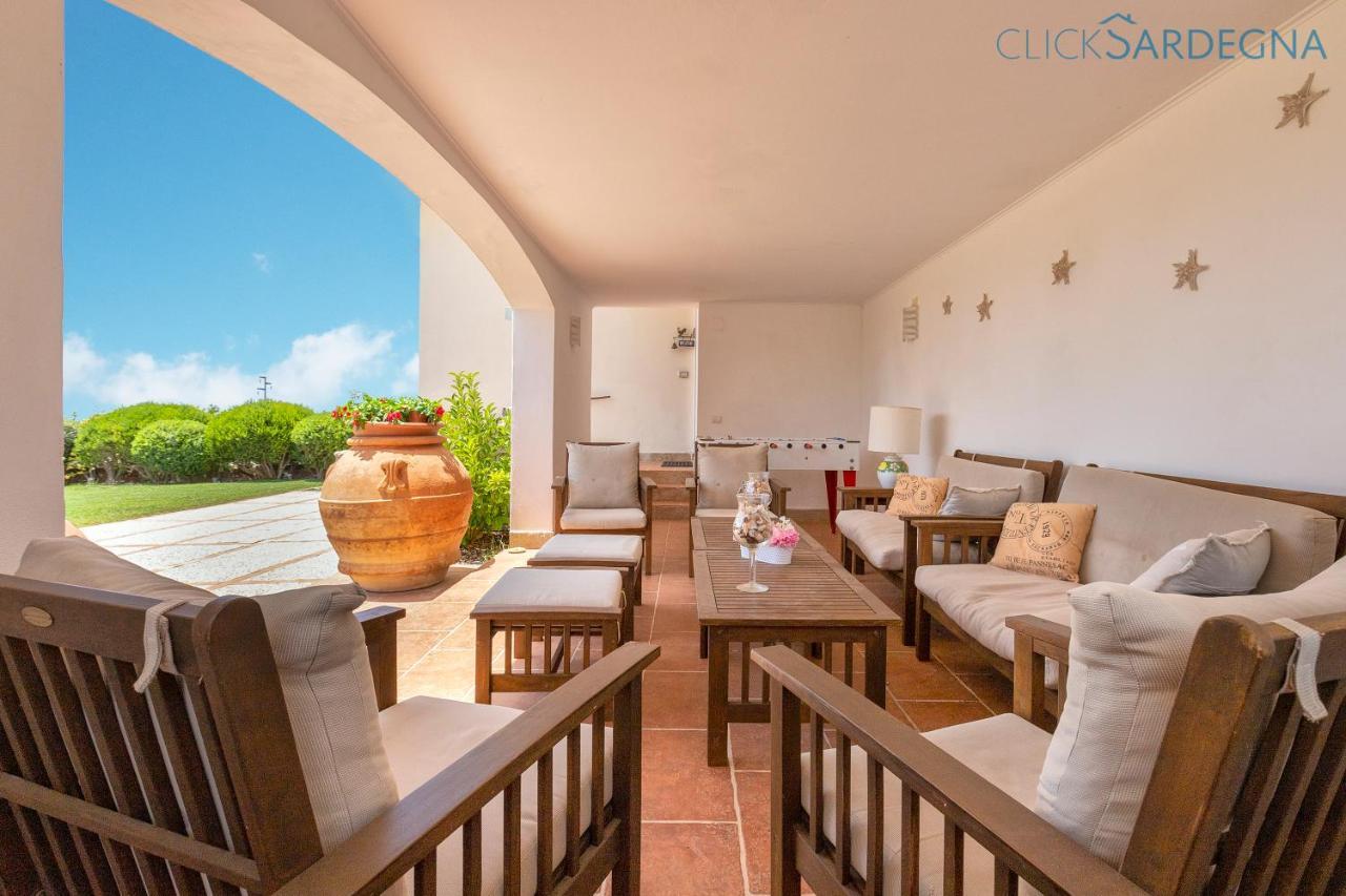 Clicksardegna Villa Emanuel Ad Alghero Con Vista Mare Spettacolare, Piscina Indipendente Per 8 Persone Exterior foto