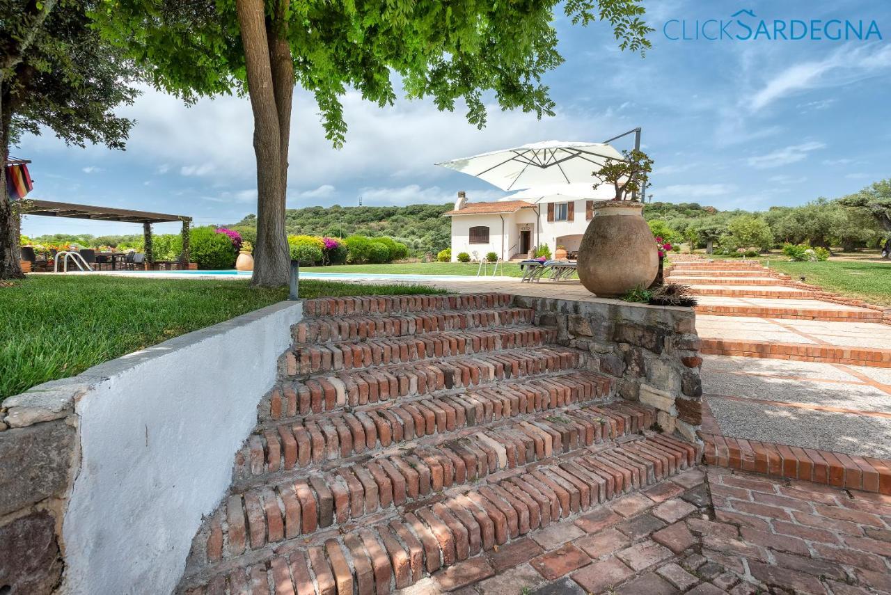 Clicksardegna Villa Emanuel Ad Alghero Con Vista Mare Spettacolare, Piscina Indipendente Per 8 Persone Exterior foto