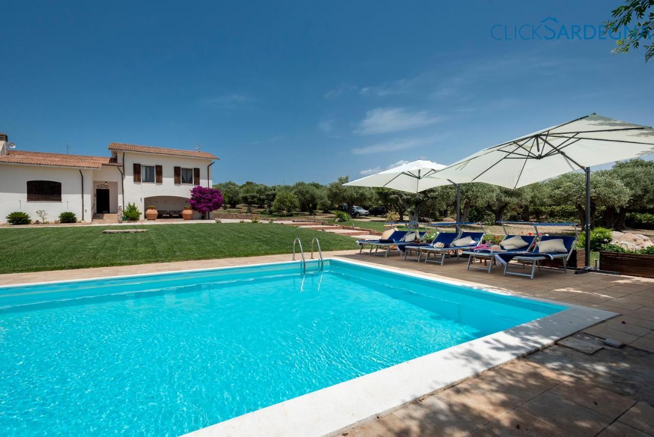 Clicksardegna Villa Emanuel Ad Alghero Con Vista Mare Spettacolare, Piscina Indipendente Per 8 Persone Exterior foto