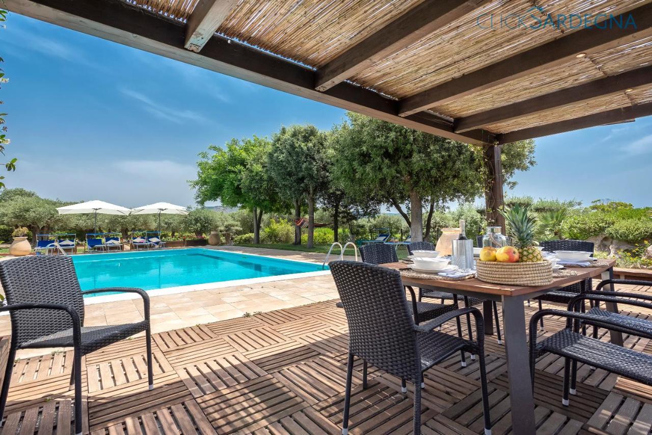 Clicksardegna Villa Emanuel Ad Alghero Con Vista Mare Spettacolare, Piscina Indipendente Per 8 Persone Exterior foto