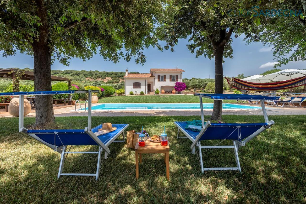 Clicksardegna Villa Emanuel Ad Alghero Con Vista Mare Spettacolare, Piscina Indipendente Per 8 Persone Exterior foto